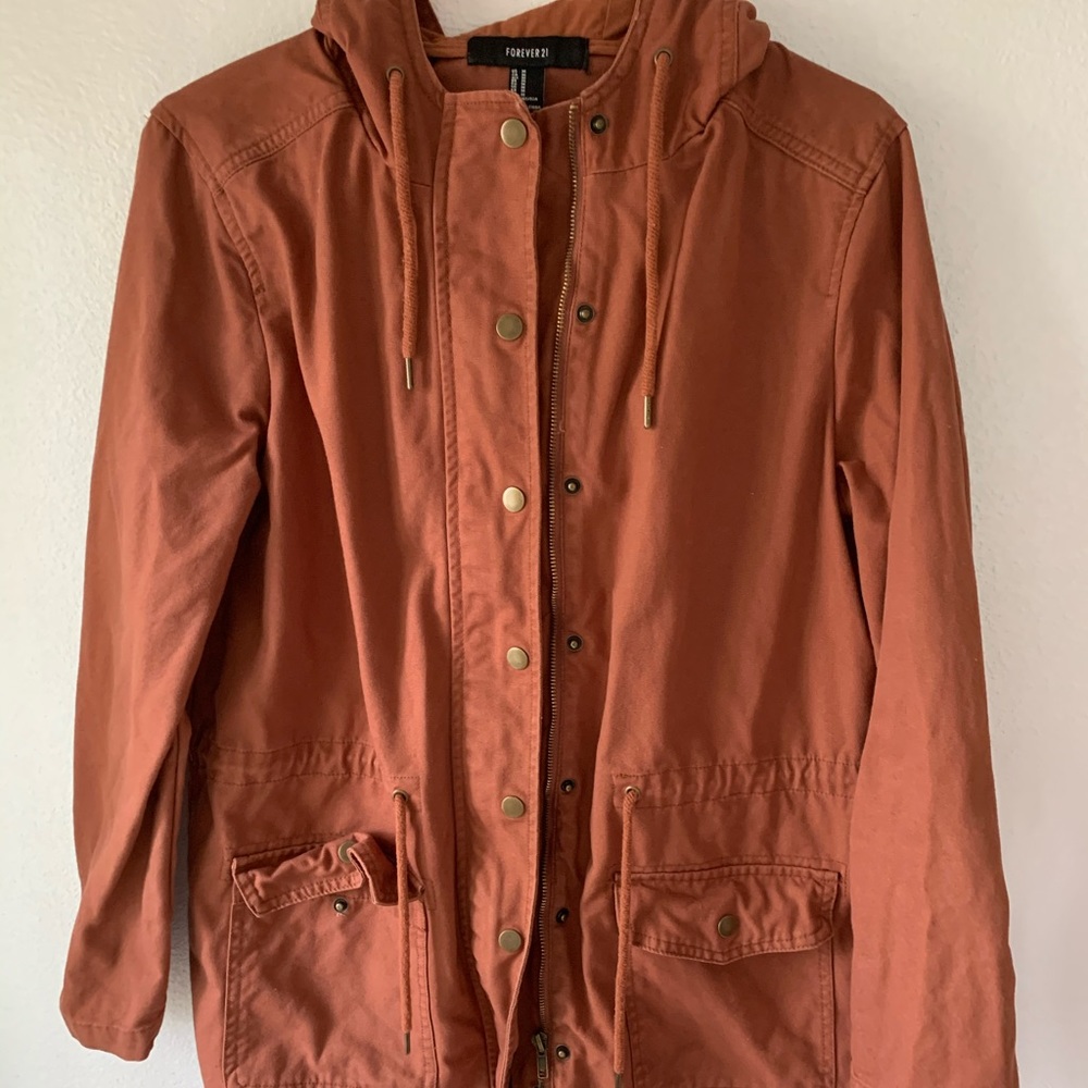 Rust Forever 21 jacket